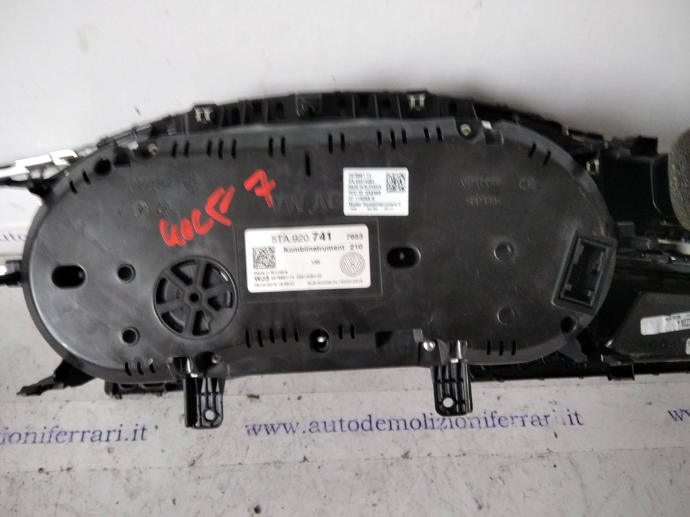 Quadro strumenti compl.